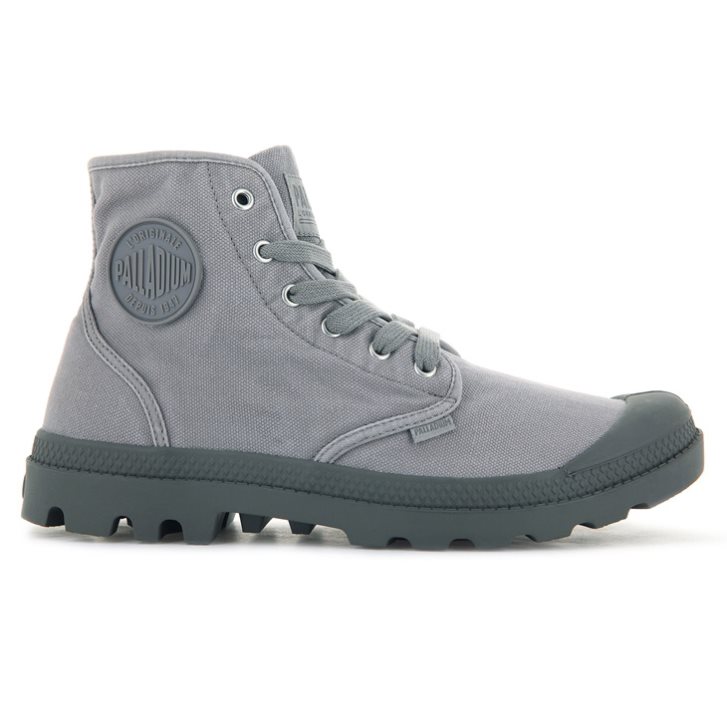 Bottes Palladium Pampa Hi Homme Grise Clair | FR WYV957F